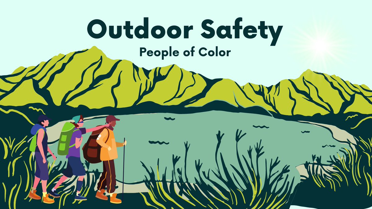 Inaccessibility of outdoor spaces to BIPOC communities comes from institutionalized legislation.  In order to address outdoor safety for BIPOC communities, governing bodies must take action and create policies that center equity and spatial justice for EVERYONE. 

#OutdoorSafety