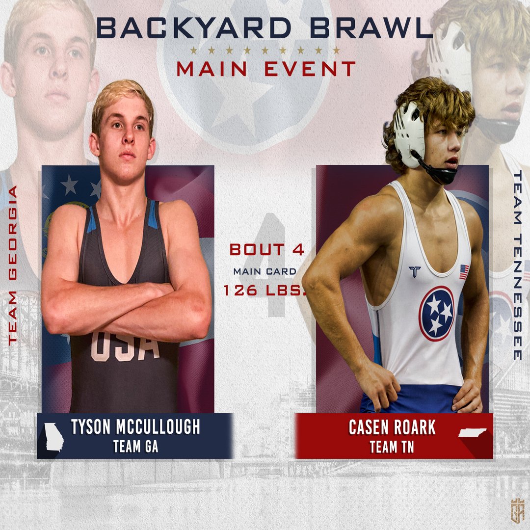 TNUSA Wrestling on Twitter "Backyard Brawl HS Card Match 4 Team TN