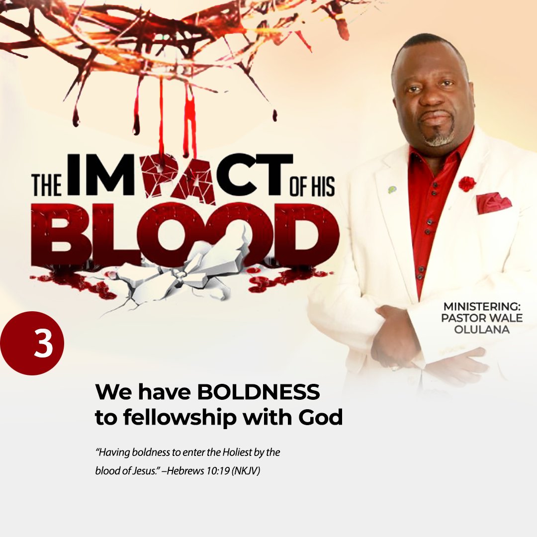 We have access and are now BOLD to fellowship with God!

Get ready to enjoy more 10am THIS SUNDAY, 17th April 2022

IN-PERSON: Concord House, 23-27 Kemp Rd.⁠
Dagenham, Essex, RM8 1ST⁠

ONLINE:
YOUTUBE: HarmonyChristianCentre
⁠
Ministering: ⁠
Pastor Wale Olulana