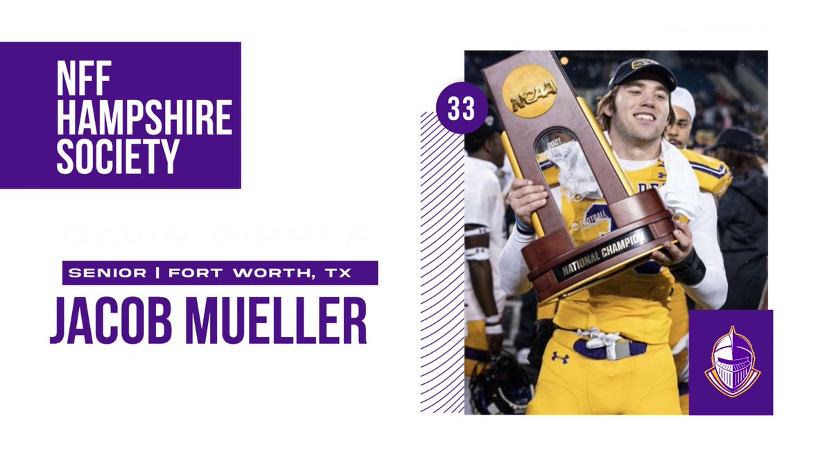 CONGRATS <a href="/Jrm_454/">Jacob Mueller</a>  - NFF Hampshire Honor Society 🏆🏈

#gocru