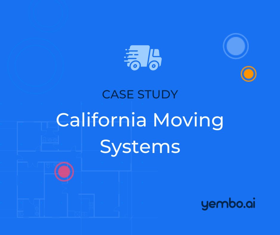 yemboai's tweet image. California Moving Systems was looking for a way to reduce manual workflows and create a more efficient #SurveyProcess. Find out what happened once they leveraged Yembo’s AI-powered #VirtualSurvey tool → hubs.li/Q0177Ws30 #MoveWithYembo #YemboAI