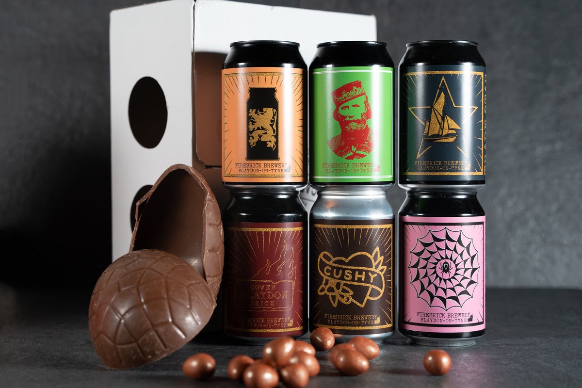 firebrickbrew's tweet photo. Have you done all the Easter shopping for the week? I say Don't forget one of our packs, many would argue it goes brilliantly with some chocolate eggs 😉 🤩 #easter #easterpack #beer #happiness https://t.co/2x2WMPxBFv