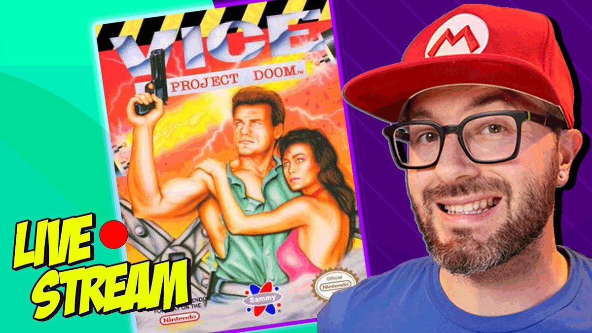 RussLyman1's tweet photo. Live streaming at 6:00 tonight on YouTube. Come hangout 👉 https://t.co/hCboRR8XjP #viceprojectdoom #nes #livestream #retrogames #retrogaming https://t.co/0BNr0rEllt