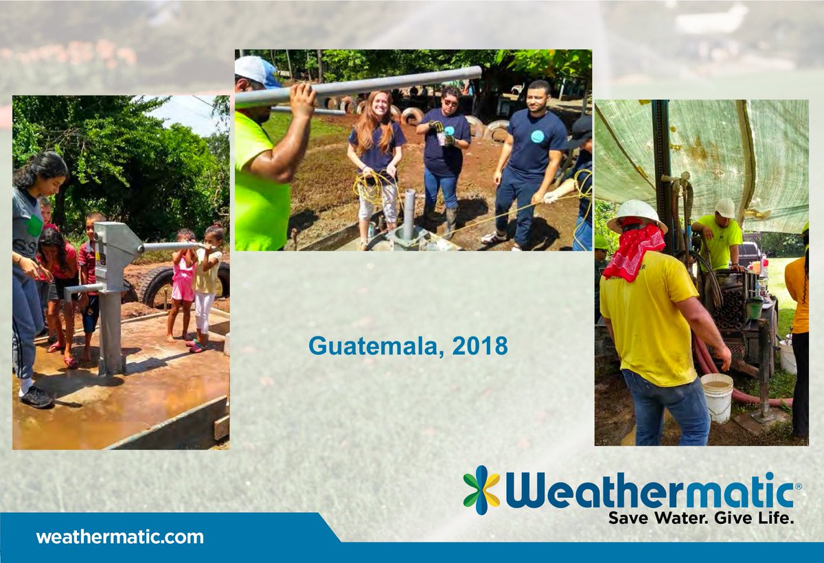 Throwback to our #SaveWaterGiveLife trip to Guatemala in 2018 — a community leader, named Epifanio Garcia, heard about our water well drilling in Central America and reached out to us on his communities behalf! 

Now, he and hundreds of his colleagues have fresh, clean water!