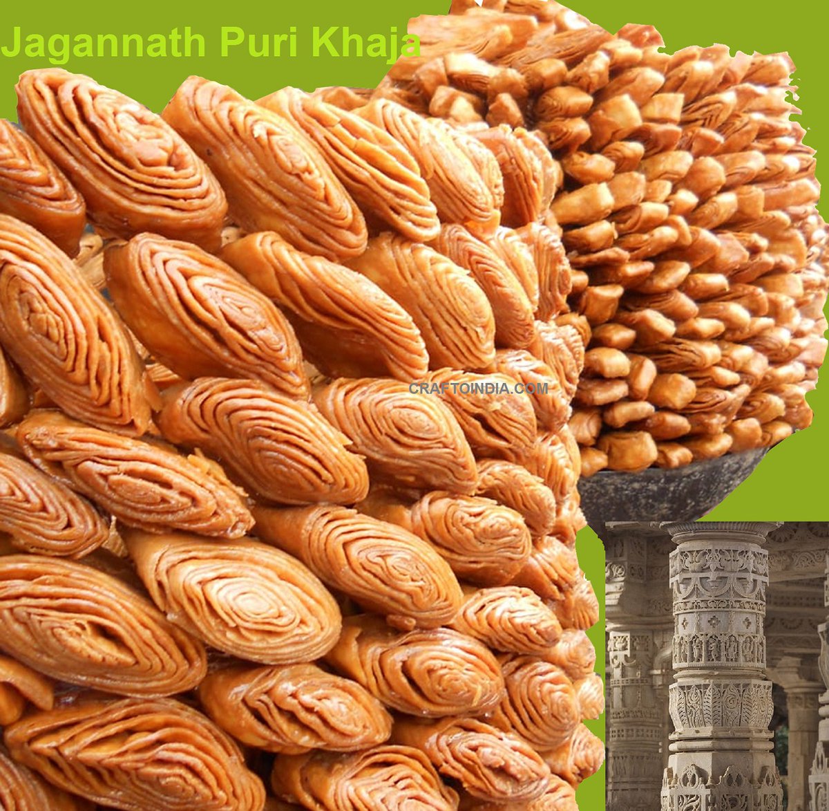 CraftOIndia's tweet photo. जगन्नाथ पुरी(ओडिशा) की पारंपरिक मिठाई खूब पसंद की ही जाती है. भगवान जगन्नाथ को इसका प्रसाद चढ़ाया जाता है. 
अब आप भी झटपट ट्राई करें जगन्नाथ पुरी के ये खास स्वीट  
Try these famous Sweets of Jagannath Puri 
Discover more from Craftoindia .com https://t.co/QPHgepEzlC