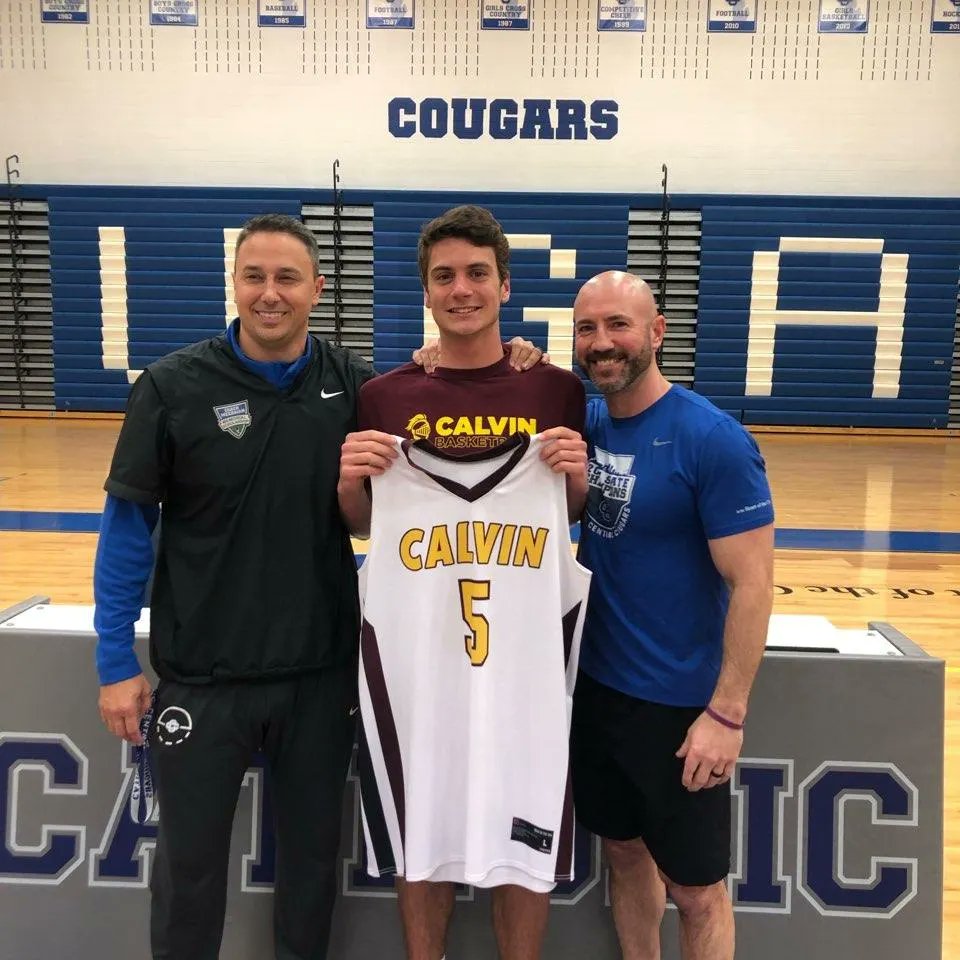 GR_CCHS's tweet photo. Congratulations to Luka Ressler on signing to play basketball for @Calvin_Uni 🏀

We are proud of you!! https://t.co/XpnolXHrWD