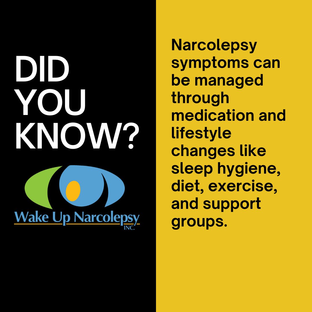 wakenarcolepsy's tweet photo. Did you know?

#narcolepsy #cataplexy #sleepdisorders #facts #sleep #didyouknow https://t.co/oJkEzbN3FL