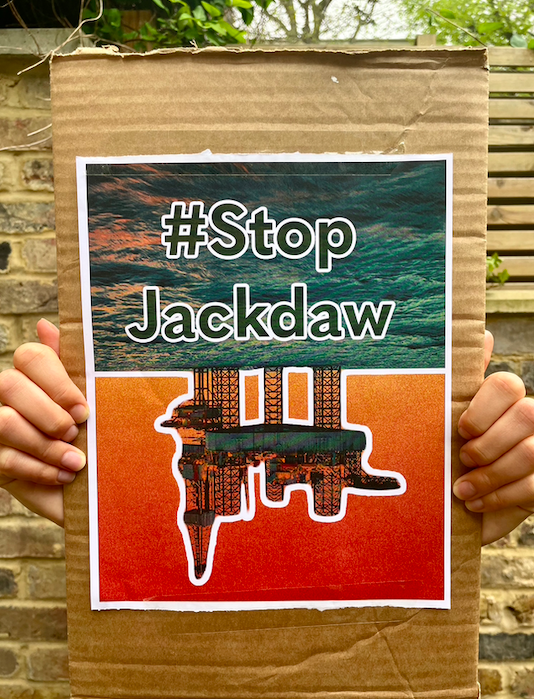RobinHoodTaxUK's tweet photo. Shell wants the UK to approve its Jackdaw gas field🛢️

But approving Jackdaw won't lower our energy bills. It'll just make Shell millions 💷

We need real solutions to the energy &amp; climate crisis, not more gas fields. 

📢Time for @BorisJohnson to #StopJackdaw! https://t.co/2X4QXQ1n5B