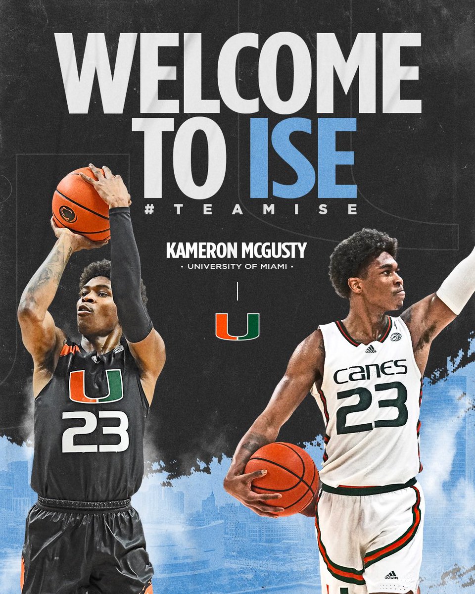 First Team All-ACC! Excited to officially welcome <a href="/KamMcgusty/">Kameron McGusty</a> to #TeamISE! 🏀