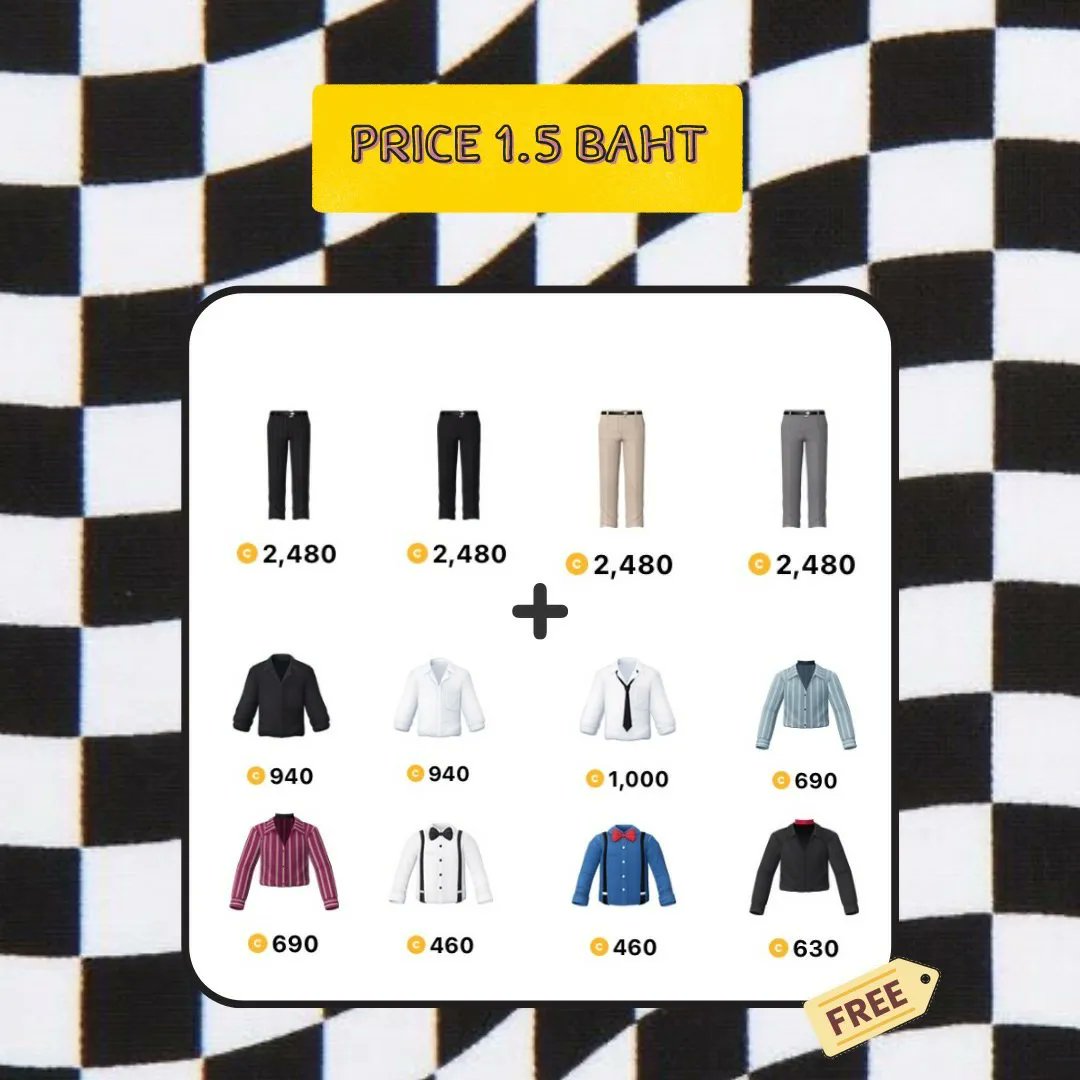 cl0thes_zpt (ชุดเซ็ทzepeto/เสื้อผ้าzepeto) tweet media