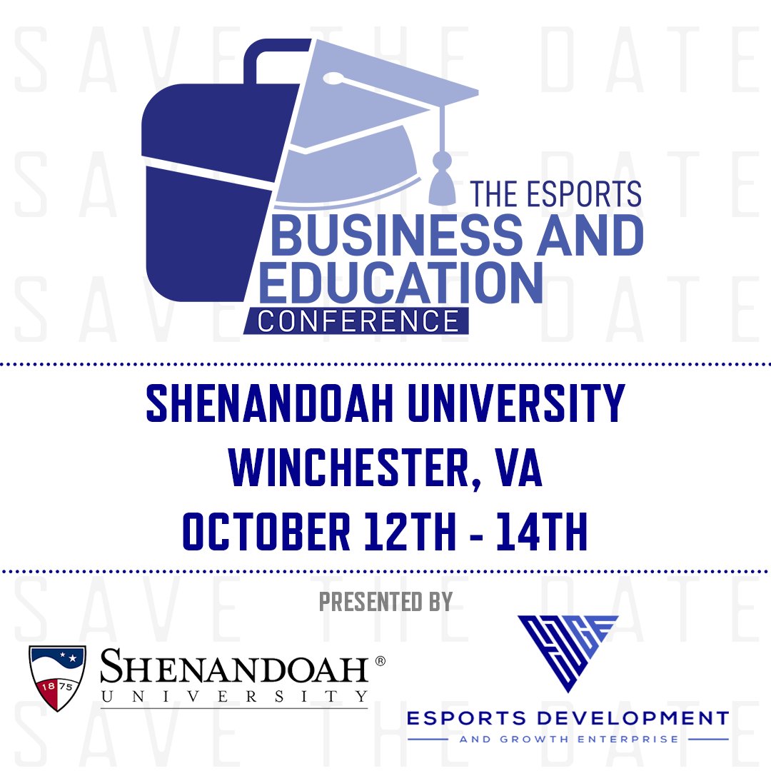 Esports Development and Growth Enterprise (EDGE) (@consultwithedge) on Twitter photo 🚨BIG ANNOUNCEMENT🚨
EDGE is excited to host the inaugural Esports Business and Education Conference at <a href="/ShenandoahU/">Shenandoah University</a>! Click the link below for information on how to submit a presentation. Registration coming soon. Follow us to stay up to date!
edgeconsulting.gg/ebec 🚨BIG ANNOUNCEMENT🚨
EDGE is excited to host the inaugural Esports Business and Education Conference at <a href="/ShenandoahU/">Shenandoah University</a>! Click the link below for information on how to submit a presentation. Registration coming soon. Follow us to stay up to date!
edgeconsulting.gg/ebec