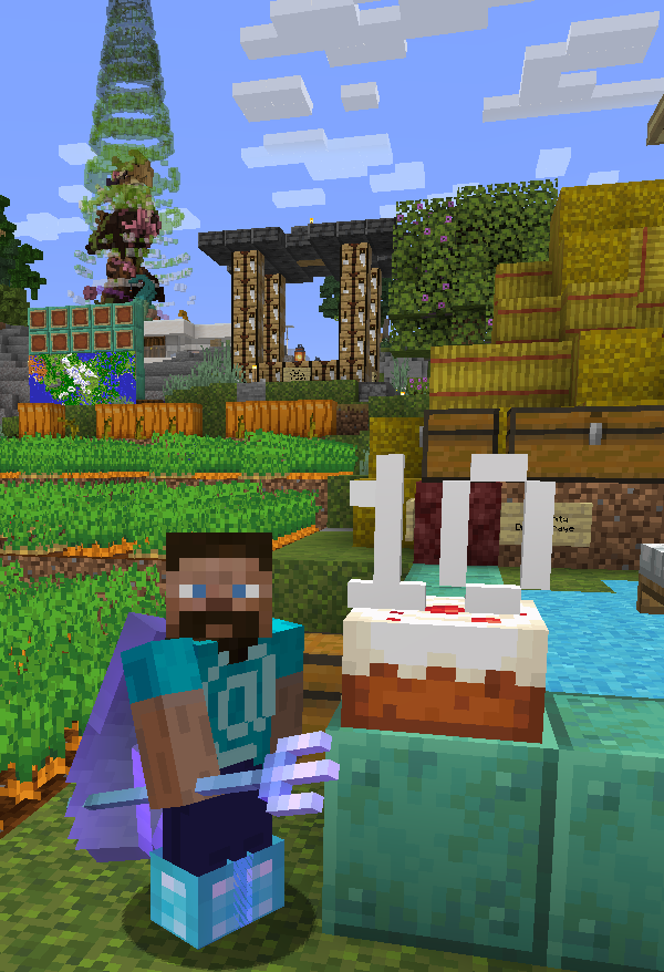 joehills's tweet photo. Happy 10th anniversary of HermitCraft's launch!

It's a big holiday week for a lot of folks, so our decennial festivities will be held later this month—details to come! 

Thank y'all so much for an amazing decade! https://t.co/vucL8LwnYX