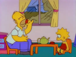 Los Simpson Té para tres