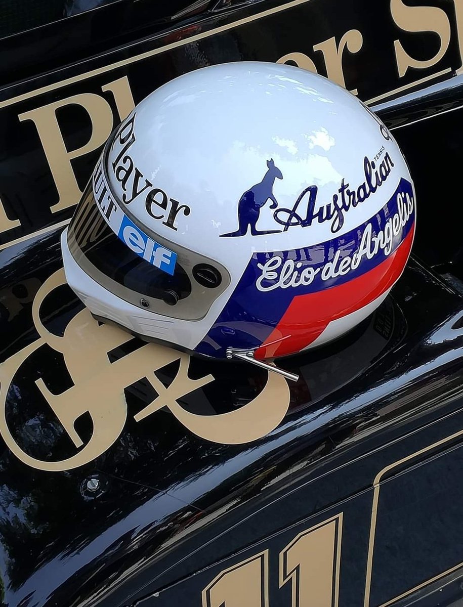 #eliodeangelis #f1 #formula1 #classicf1 #racing #lotus #retro #lotusf1 #helmet