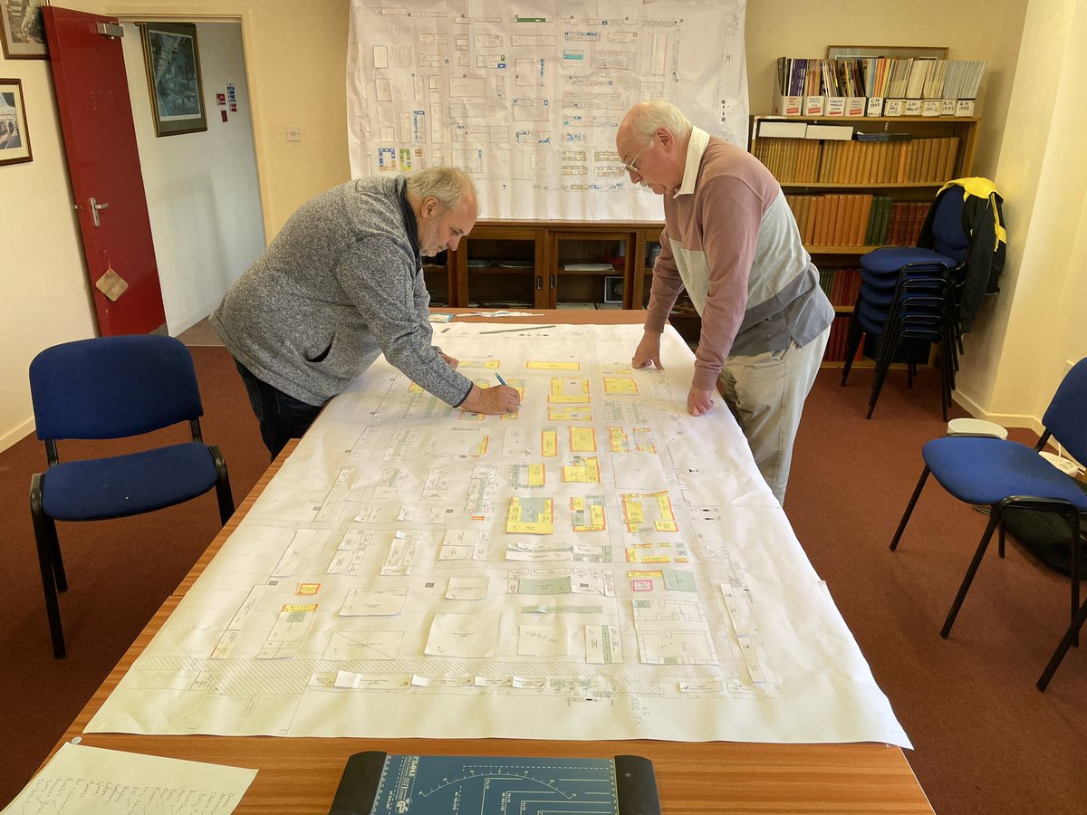 And now the floor plan is complete, Nigel is busy adding the stand numbers, we now have a show.