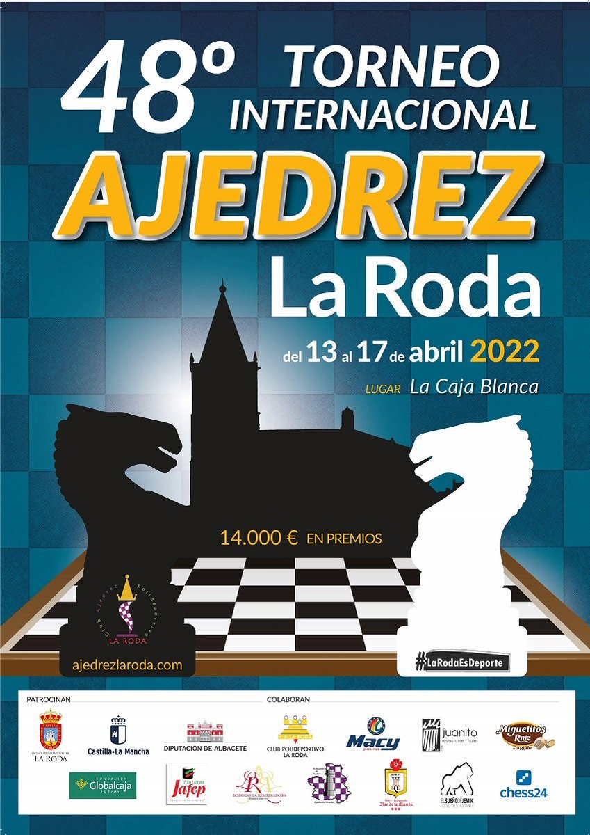 VetustaChess's tweet photo. Hoy comienzan el VI OPEN DE TORREVIEJA organizado x @club_dama y #facv con 444 jugadores incluidos 19GM y 26MI! y con 5 jugadores del @VetustaChess y el 48° TORNEO DE LA RODA del @AjedrezCPLaRoda con 190 participantes 3 del club.  https://t.co/2wjPANXcLZ https://t.co/czIguCgsA8 https://t.co/dH1NkKrMX0