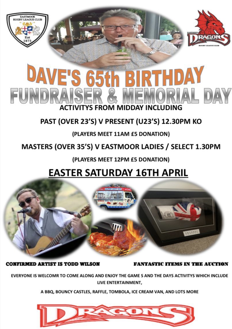 ArlfcDragons's tweet photo. This Saturday we come together as one community to celebrate the birthday of our late, great chairman. Over 100 players are putting their boots on for what should be a superb game. Get down and enjoy 🐉 https://t.co/3iYafk0zaY