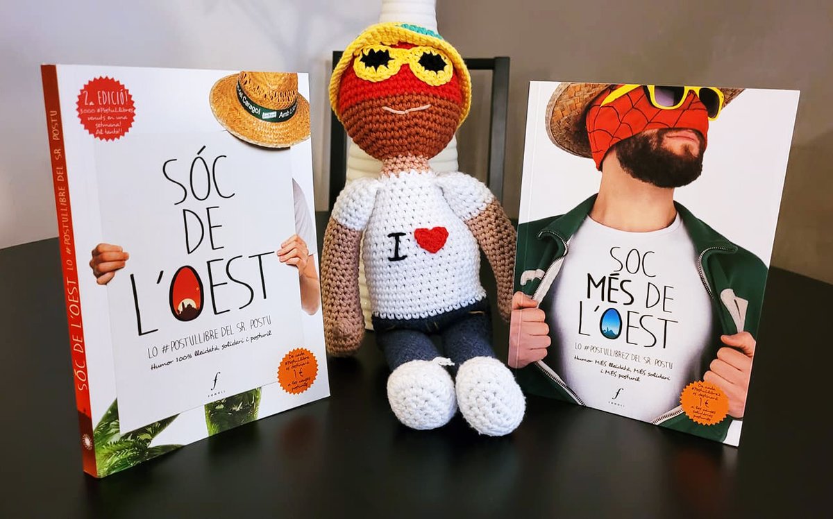 postudelleida's tweet photo. Falta poc per #SantJordi... Coneixes els #PostuLlibres? #SocDeLoest i #SocMésDeLoest, els llibres d'humor més #Lleidatanament posturils i solidaris! Regala'ls-hi (o regala-te'ls)!
Si els compres a la #PostuBotiga abans del 23, te'ls envio signats! https://t.co/9yPzKaaTg8 https://t.co/IqXm2AlRx8
