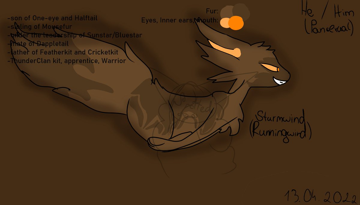 Spottedsea_'s tweet photo. why is he running
repost because of mistakes-

#runningwind #warriorcats https://t.co/NzFSqNsW3y