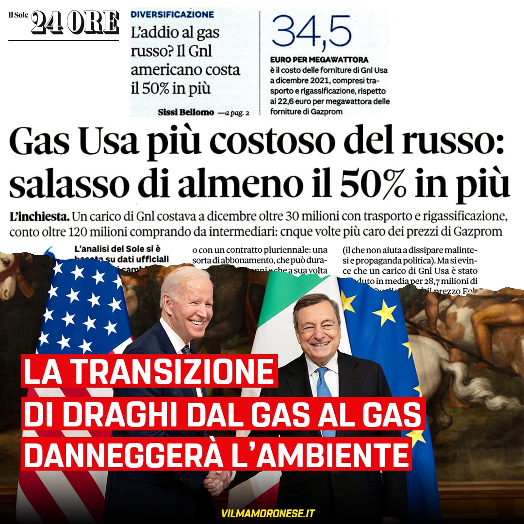 Il loro entusiasmo per il gas nasconde tanti problemi per l'ambiente.
La transizione ecologica con Draghi non è mai iniziata m.facebook.com/story.php?stor…