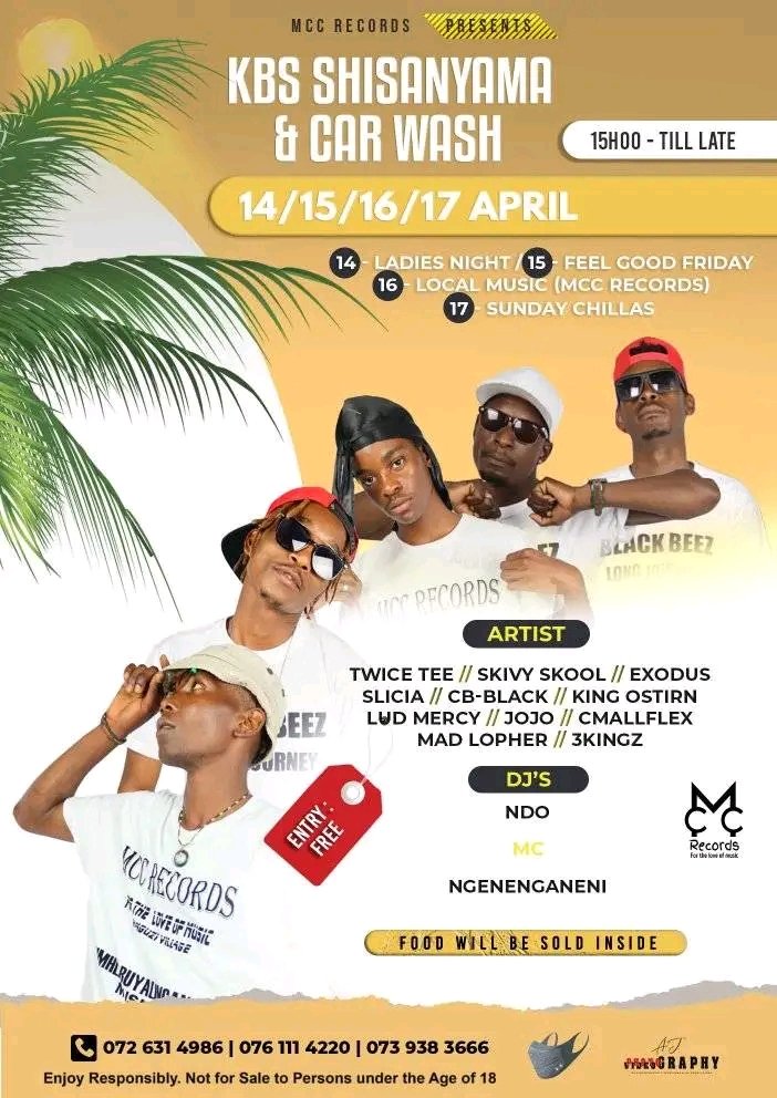 JuicegangRsa's tweet photo. Nabonk' ubumnandi😍Ziyakhala 🔥Next do Dr.Moodley🔥14/15/16 & 17 April 2022 💫
#MccRecords for the ❤ of 🎶 https://t.co/x129PweK6i