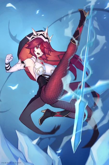 She kik spear

#Rosaria #GenshinImpact #原神 
