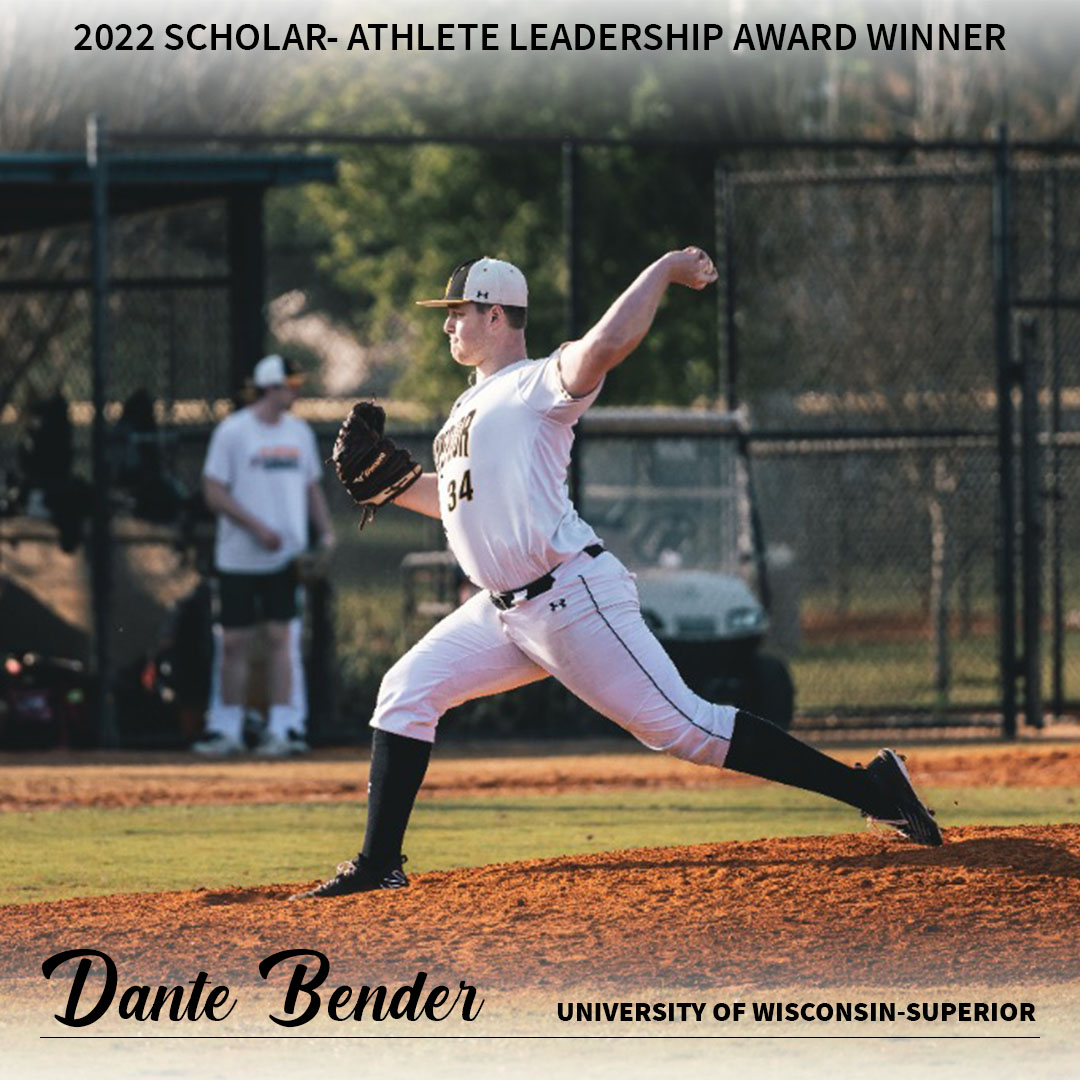 umacathletics's tweet photo. Congratulations to @unweagles Sydney Schwitters and @uwsathletics Dante Bender on being named the 2022 #UMAC Scholar-Athlete Leadership Award winners! This is the top award given out each year by the conference. 

Release: https://t.co/Z0QsuZncEm #whyd3 #NCAAD3 https://t.co/0LkomPgxPD