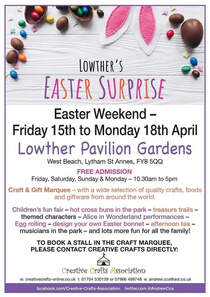 It's going to be a fabulous weekend at @LowtherTheatre gardens this weekend, there's lots of great family entertainment all weekend &amp; its free entry!