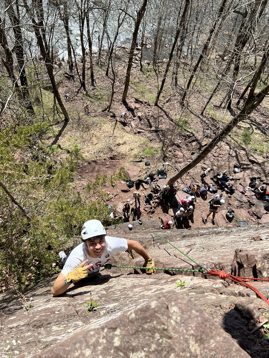 BoundJlhs's tweet photo. Had an awesome day out on the High Rocks in Ralph Stover State Park! #AdventureBound #tripsareback
Big thanks to Mr. Siering and Ms. Costello for helping us out on the trip! https://t.co/dxFizvVrS3