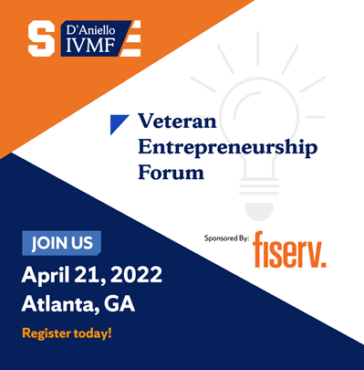 ACECapitalGA's tweet photo. Calling all military-affiliated entrepreneurs in the Greater Atlanta area! On April 21st , @IVMFSyracuseU will host a Veteran Entrepreneurship Forum, sponsored by Fiserv (@Fiserv).
Register now (for FREE) at https://t.co/QP6TAJPOcX
#acecdfi #veteranentrepreneurs https://t.co/MororyRqVh