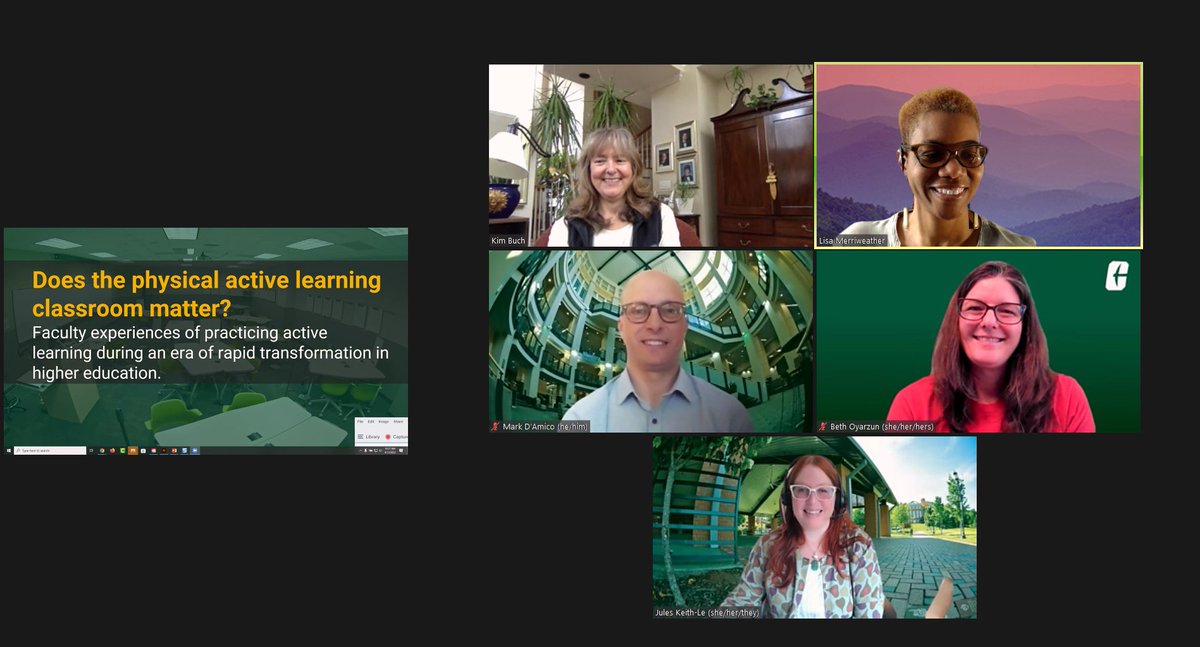 UNC Charlotte Higher Education Programs (@uncc_highered) on Twitter photo Congratulations to Ed.D. student Jules Keith-Le for passing her dissertation proposal:
"Does the physical active learning classroom matter?"
Thanks to committee chair Dr. Lisa Merriweather & members Drs. <a href="/MarkMDAmico/">Mark D'Amico</a>, Beth Oyarzun, Kim Buch. Congratulations to Ed.D. student Jules Keith-Le for passing her dissertation proposal:
"Does the physical active learning classroom matter?"
Thanks to committee chair Dr. Lisa Merriweather & members Drs. <a href="/MarkMDAmico/">Mark D'Amico</a>, Beth Oyarzun, Kim Buch.