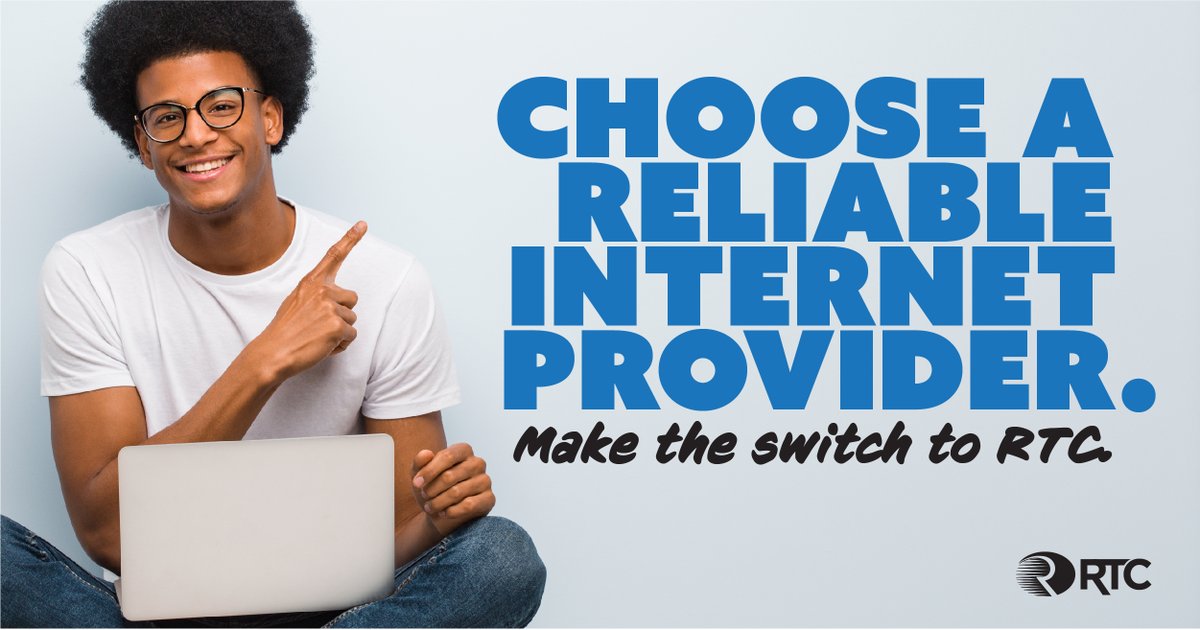 rtctel's tweet image. Tired of slow internet? Make the switch to your local internet provider! Choose RTC Internet! ⚡️💻