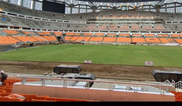 KompasTV's tweet image. Kualitas Jakarta International Stadium Dipuji Pemain Atletico Madrid dlvr.it/SNWW1l