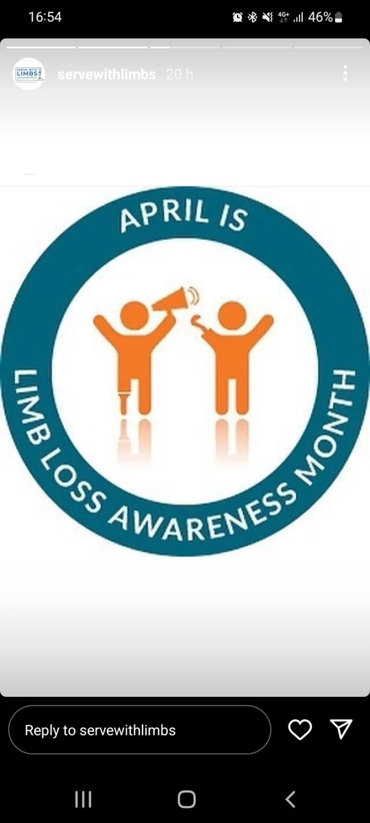 It is #LimbLossAwarenessMonth throughout April. A massive shoutout to all those contributing to the lives, support and technology for those with limb absence and amputations. Thank you for everything you do 🙌🙏

#prosthetics #amputation #limbloss