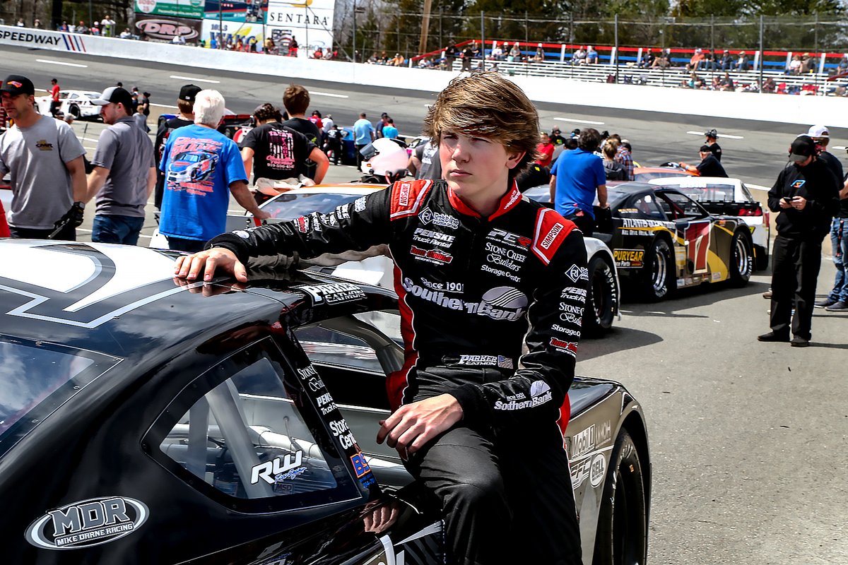 SoBoSpeedway57's tweet photo. .@ParkerEatmon has been a quick study so far in his rookie Late Model Stock season at #SoBoSpeedway. 

The 15-year-old has already amassed two top-10s in just three races. 

📰 https://t.co/Prm4dC2cKG https://t.co/DsPUL7Lf2c