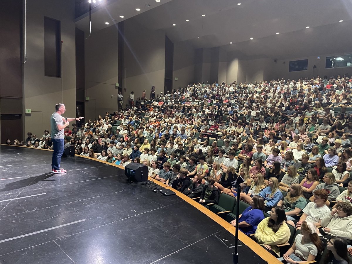 Damon West making Spartan Coffee Beans at Mountain Brook High School today.
“Be a Coffee Bean.”
