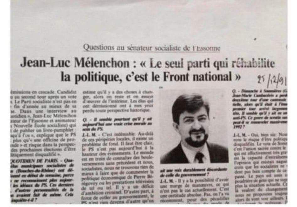 UltraB_'s tweet photo. @caroIline0031 Mélenchon en 91 avant d’être rappelé à l’ordre #traîtrise https://t.co/bkjfmJi6pa