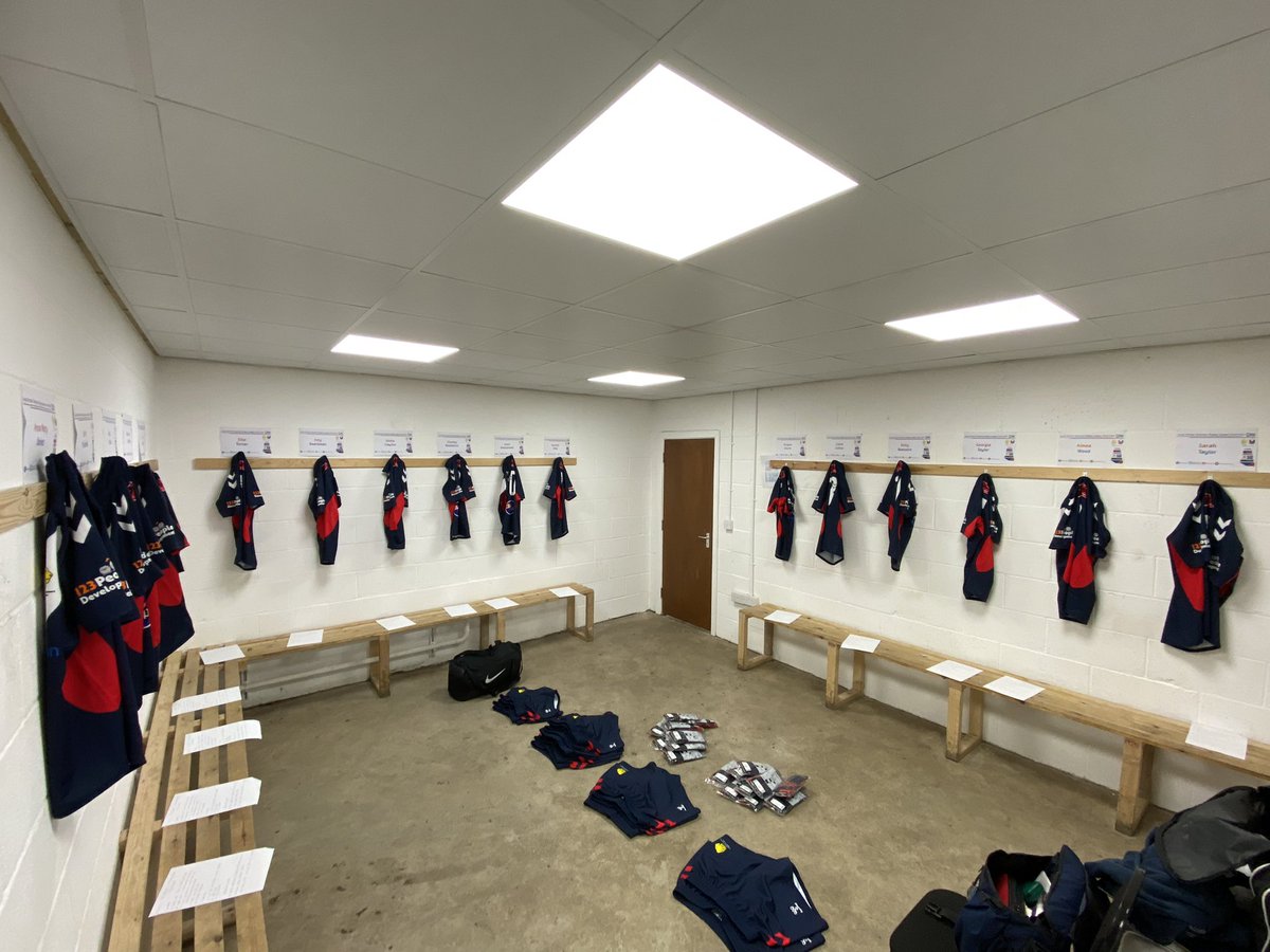 GAMEDAY: Kits all prepped. Girls are here. Just under 90 minutes to KO #RugbyLeague #thisgirlcan #reprugby