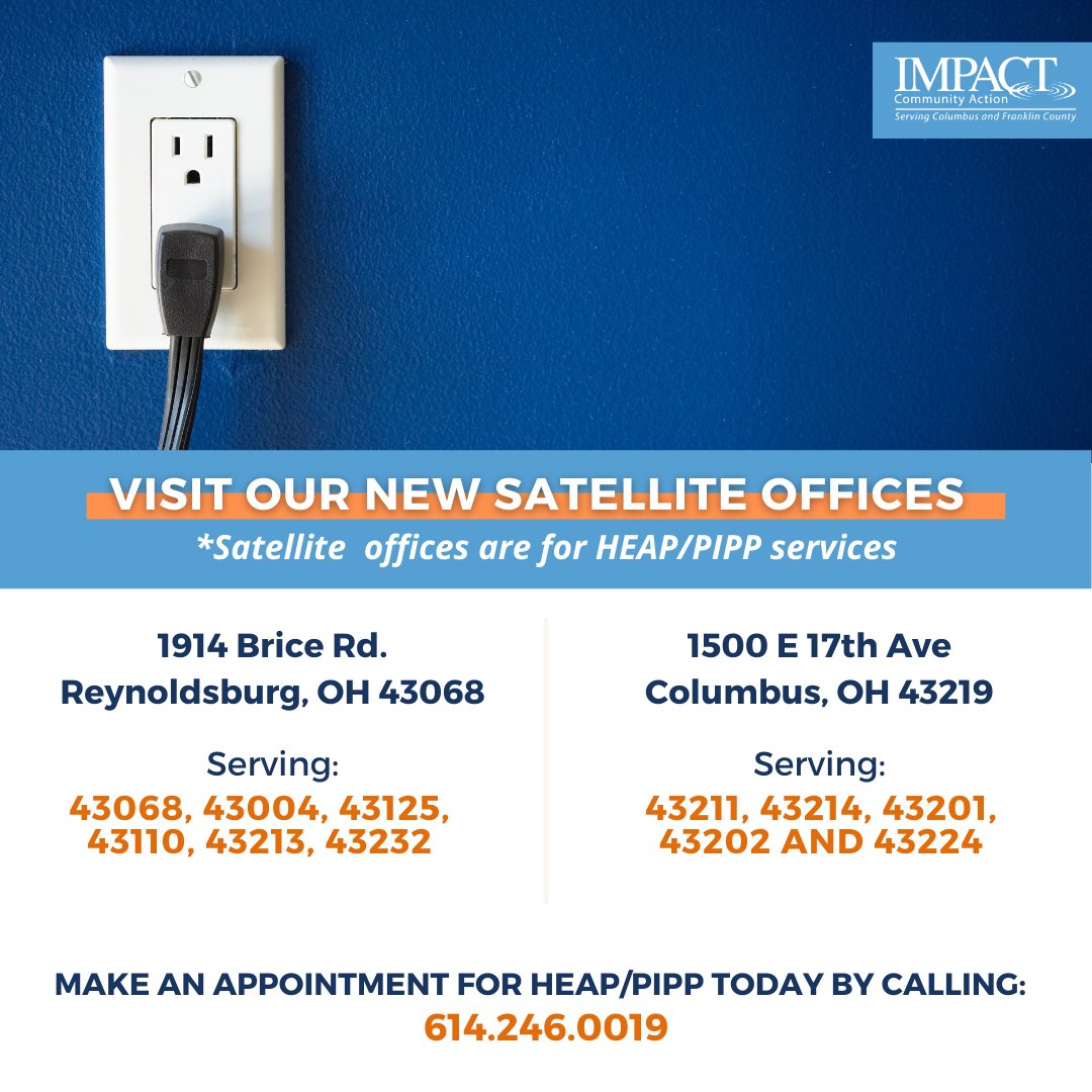 IMPACTCA's tweet photo. If you're facing a utility shut-off, don't wait until it's too late to ask for help. Make an appointment for HEAP/PIPP at one of our satellite offices today. #HEAPCanHelp https://t.co/eXlXWuygaF