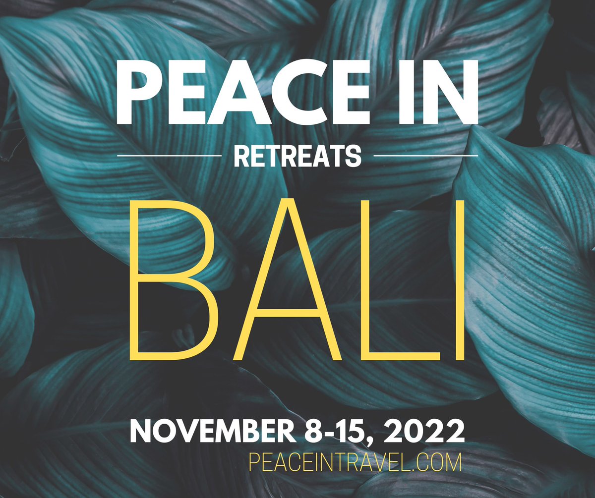 KennaKPhoto's tweet image. Announcement! Relax, reset &amp;amp; rejuvenate in Bali w/ @SusanRoderick &amp;amp; me as your guides. New dates! Space is limited. Let’s go! ➡️ peaceintravel.com 🌺✨