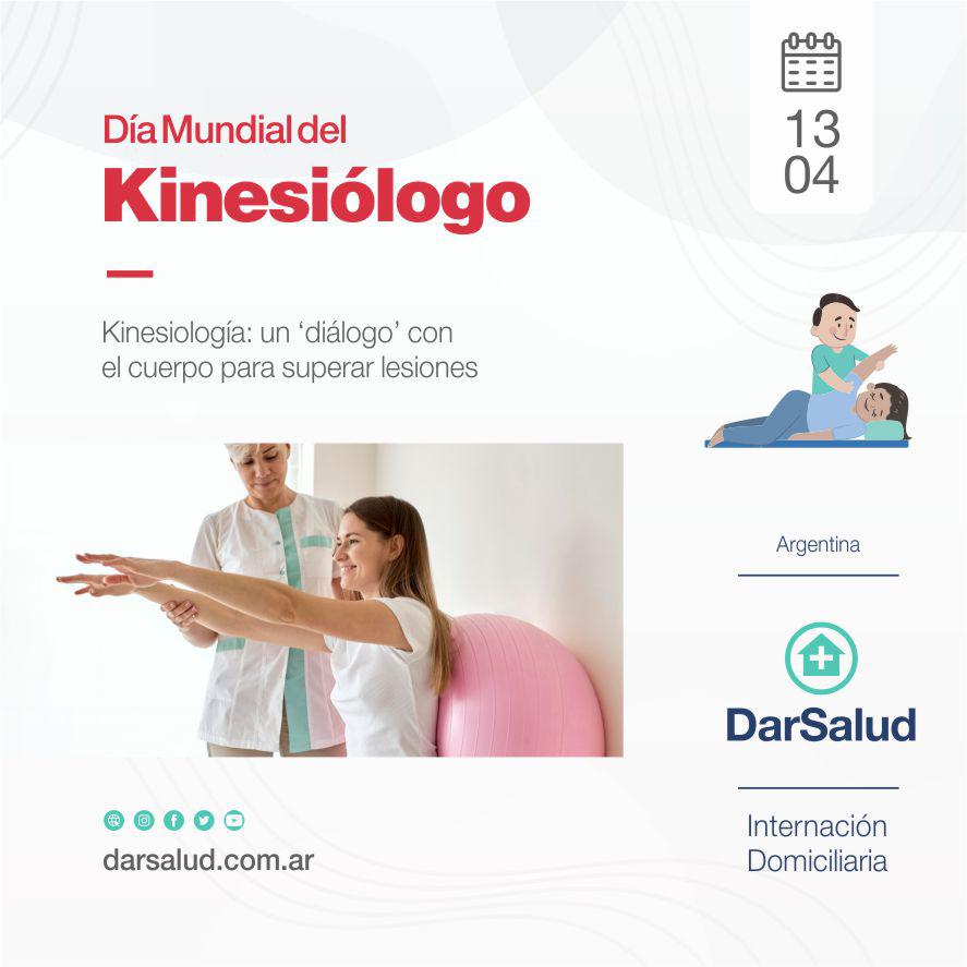 Desde Dar Salud enviamos un afectuoso saludo a los kinesiólogos, destacando su rol en el cuidado integral de la salud. Su trabajo es fundamental para la recuperación y la reinserción de los pacientes. ¡FELIZ DÍA!