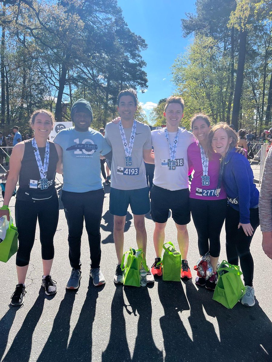 Analia Albuja, PhD (@analiaalbuja) on Twitter photo Tar Heel 10-Miler✅💪Making moves on my NC bucket list as my time <a href="/DukeU/">Duke University</a> starts winding down! Tar Heel 10-Miler✅💪Making moves on my NC bucket list as my time <a href="/DukeU/">Duke University</a> starts winding down!