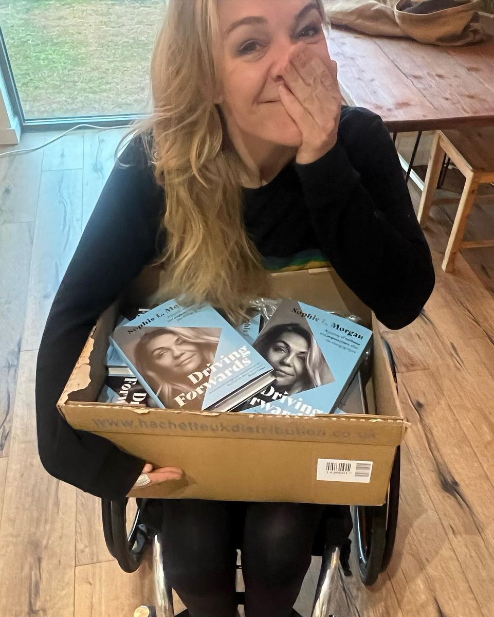 FaneProductions's tweet photo. 🤭 Seeing your face on the cover for the very first time!
Hosted by @KatiePiper_, spend an evening with @sophmorgtv as she shares how she learnt to cope with living with paralysis in #DrivingForwards, her unusual & yet relatable story.
🎟️ https://t.co/wGoNYKg3Ks https://t.co/Je0rJ4miOP