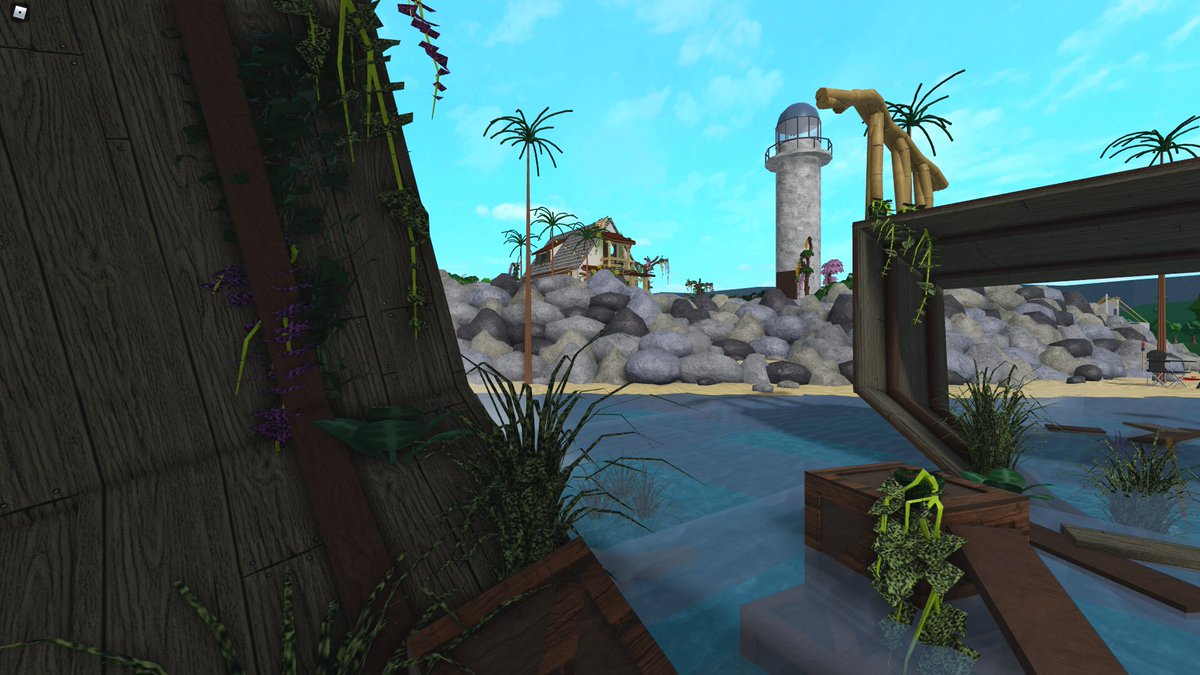 Tropical Island Getaway built with <a href="/coo_xmar/">Marco</a> for the Bloxburg Build League Season 3 Week 5.
We hope you like it!💕
#Bloxburg #WelcomeToBloxburg #BloxburgBuilds
<a href="/RBX_Coeptus/">Coeptus</a> <a href="/FroggyHopz_RBLX/">FroggyHopz</a>