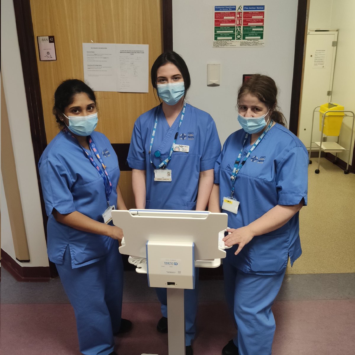 Welsh Nursing Care Record now fully deployed in The Royal Glamorgan Hospital.
5 weeks
17 wards
500 + staff trained 
85 IPads deployed AND working.
Thank you to all the staff you have been amazing.

<a href="/NurseGregDix/">Gregory Dix</a>
<a href="/CwmTafMorgannwg/">Cwm Taf Morgannwg University Health Board</a> @Pauldmears