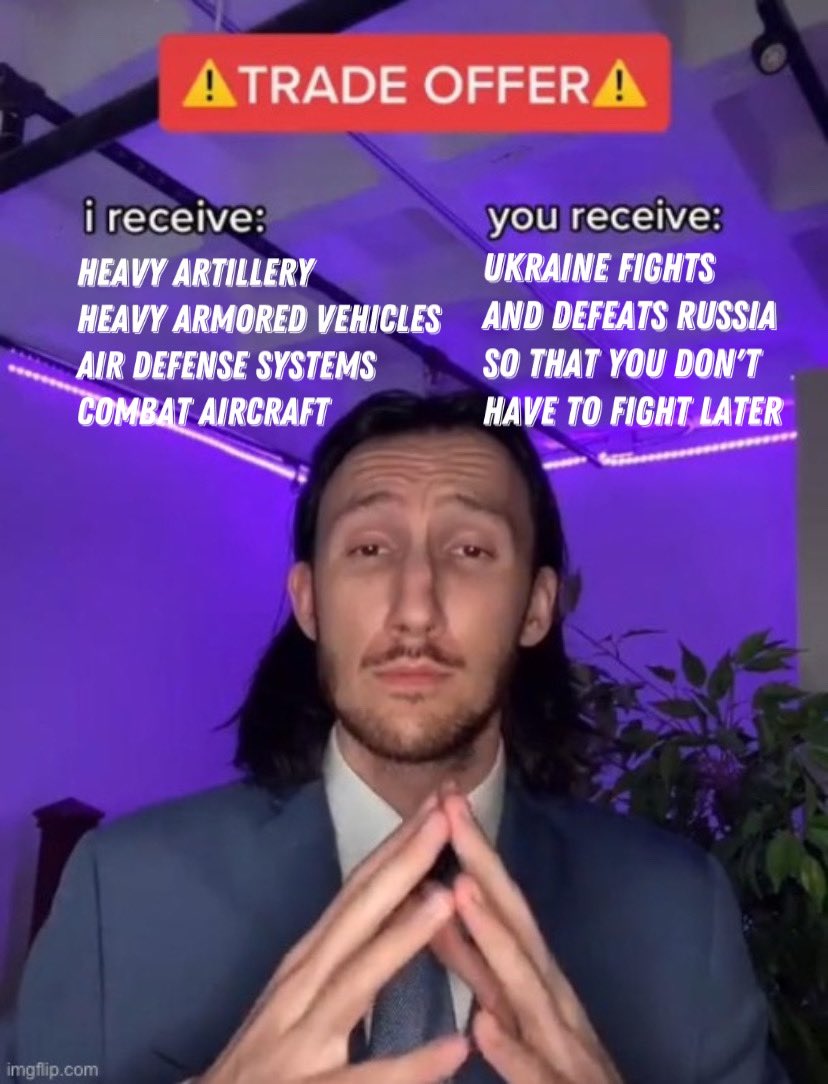 Ukraine's tweet image. #ArmUkraineNow