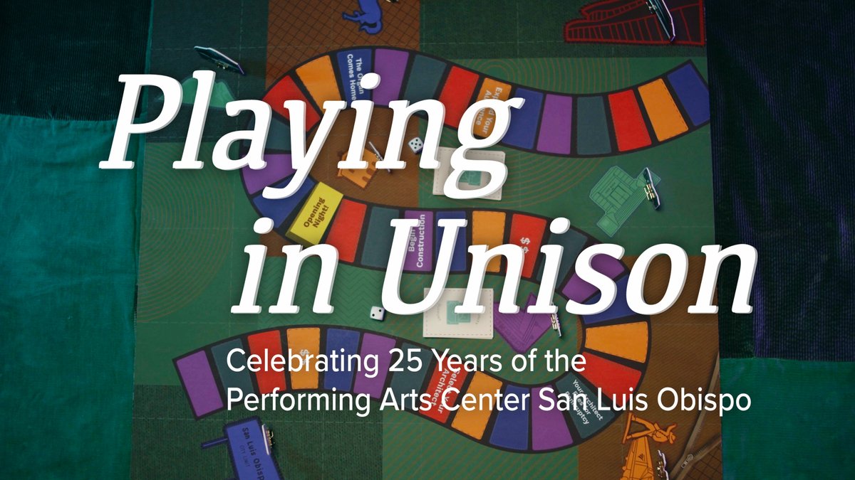 MjBubbles's tweet photo. So excited to share the premiere of “Playing in Unison” my new #documentary about the Performing Arts Center in San Luis Obispo. If you're in the SLO area April 23 hit me up for tix! 
https://t.co/nglxzeFZdK https://t.co/KvhGySBvZo