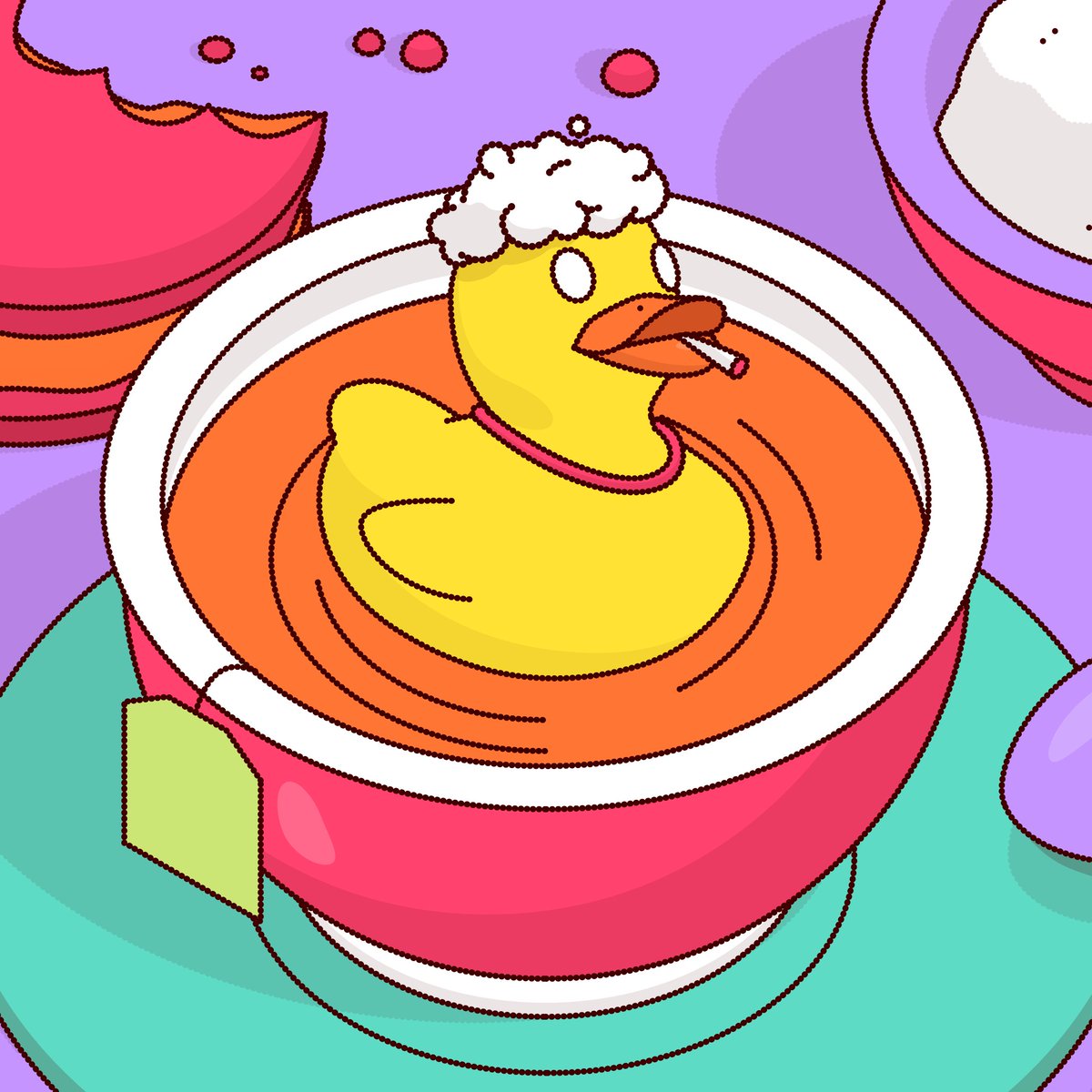 7 days to our tea party! 🙃 who's ready for 4/20?