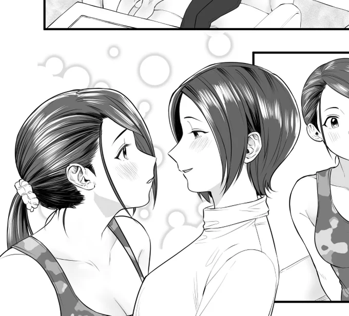 skeb進捗。やっと線画が終わったので髪塗ったり影塗ったりしてます～ 