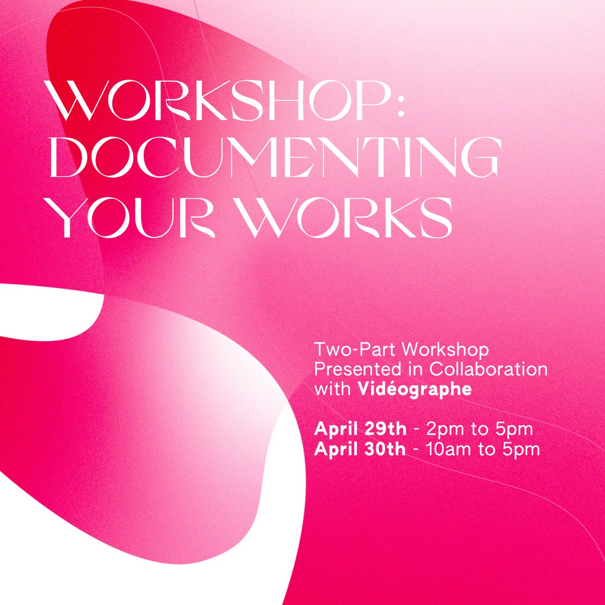 Vidéographe tweet media